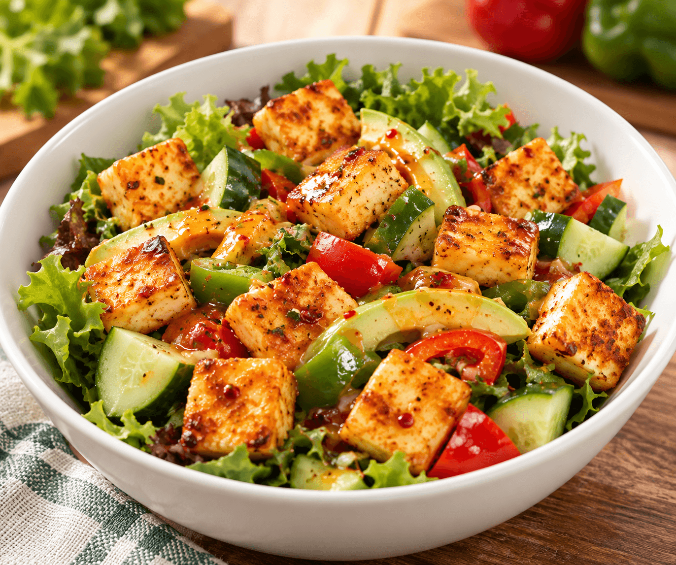 SPICY PANEER SALAD